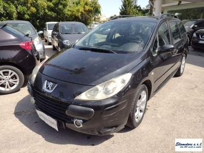Peugeot 307 16V HDi FAP 110CV Station X-Line Nero usata Modica