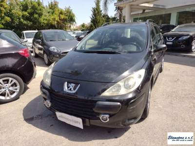 Peugeot 307 16V HDi FAP 110CV Station X-Line Nero usata Modica