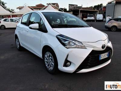 Toyota Yaris  5p 1.0 Business Bianco usata Aci Catena