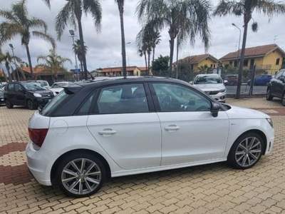 Audi A1 SPB 1.6 TDI 90CV ATTRACTION Bianco usata San Gregorio di Catania