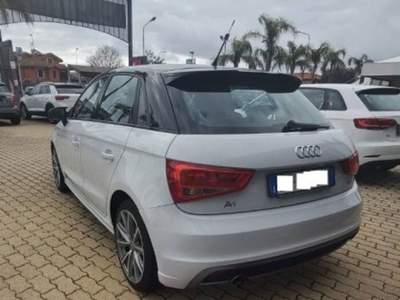 Audi A1 SPB 1.6 TDI 90CV ATTRACTION Bianco usata San Gregorio di Catania