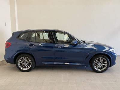 BMW X3 xdrive20d Msport 190cv auto my19 Blu/Azzurro usata Carpi