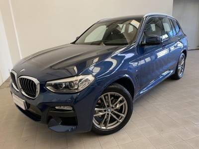 BMW X3 xdrive20d Msport 190cv auto my19 Blu/Azzurro usata Carpi