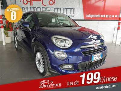 Fiat 500X 1.6 MultiJet 120 CV Lounge Blu/Azzurro usata Palermo