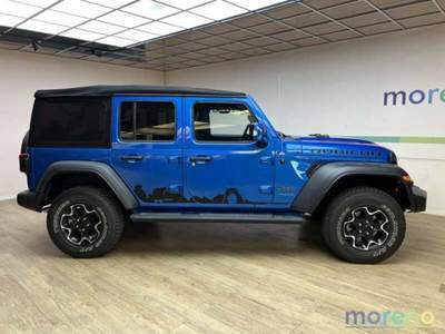 Jeep Wrangler Unlimited 2.0 atx phev Rubicon 4xe auto Blu/Azzurro usata Faenza