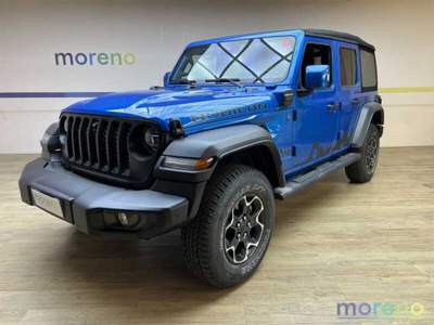 Jeep Wrangler Unlimited 2.0 atx phev Rubicon 4xe auto Blu/Azzurro usata Faenza