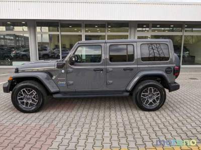 Jeep Wrangler Unlimited 2.0 atx phev Sahara 4xe auto Grigio usata Faenza