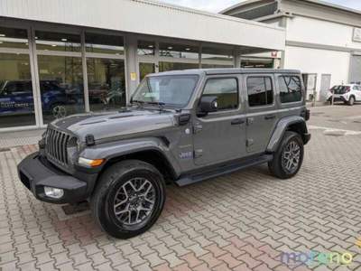 Jeep Wrangler Unlimited 2.0 atx phev Sahara 4xe auto Grigio usata Faenza