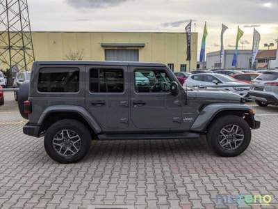Jeep Wrangler Unlimited 2.0 atx phev Sahara 4xe auto Grigio usata Faenza
