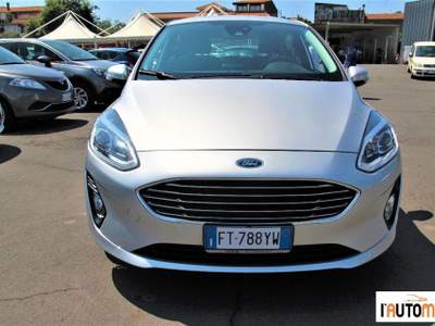 Ford Fiesta  5p 1.5 ecoblue (tdci) Titanium s&s 120cv Argento usata Aci Catena
