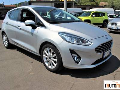 Ford Fiesta  5p 1.5 ecoblue (tdci) Titanium s&s 120cv Argento usata Aci Catena