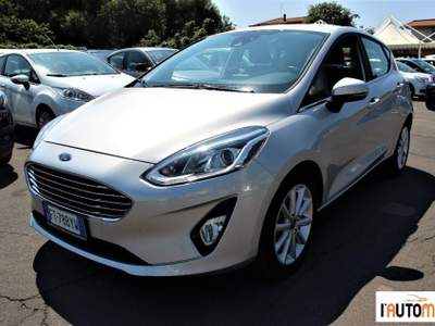 Ford Fiesta  5p 1.5 ecoblue (tdci) Titanium s&s 120cv Argento usata Aci Catena