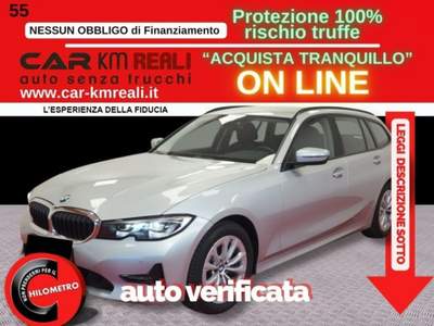 BMW Serie 3 320d d xDrive Touring Argento usata Orbassano