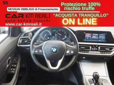 BMW Serie 3 320d d xDrive Touring Argento usata Orbassano
