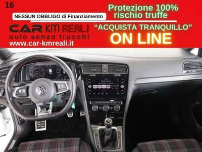 Volkswagen Golf Performance 2.0  TSI Bianco usata Orbassano