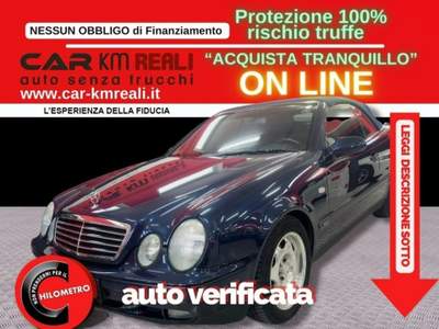 Mercedes-Benz CLK Cabriolet Sport Blu/Azzurro usata Orbassano