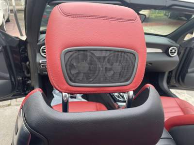 Mercedes-Benz Classe C Mercedes C 220 D CABRIO Auto tenuta benne unico proprietario allestimento AMG Nero usata Cinisello Balsamo