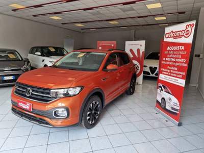 Volkswagen T-Cross 1.0 tsi Style 95cv Arancione usata Sassari