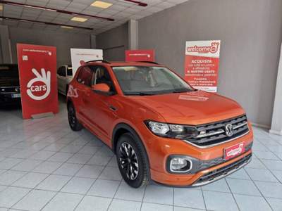 Volkswagen T-Cross 1.0 tsi Style 95cv Arancione usata Sassari