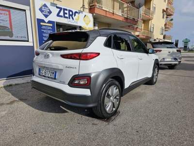 Hyundai Kona Kona EV 64 kWh XPrime Bianco usata San Nicola la Strada