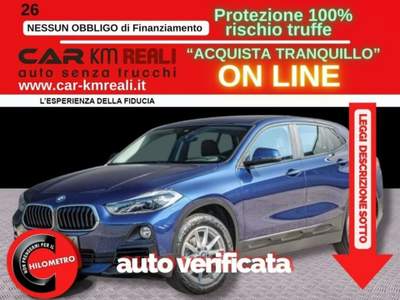 BMW X2 sDrive18i Advantage Blu/Azzurro usata Orbassano