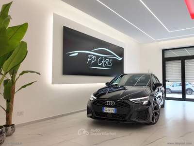 Audi A3 A3 SPB 40 TDI quattro S tr. Id. Black S-LINE Nero usata Cerignola