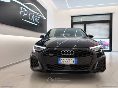 Audi A3 A3 SPB 40 TDI quattro S tr. Id. Black S-LINE Nero usata Cerignola
