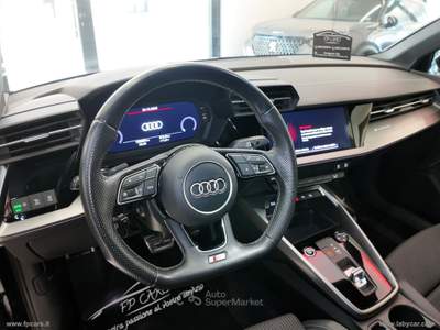 Audi A3 A3 SPB 40 TDI quattro S tr. Id. Black S-LINE Nero usata Cerignola