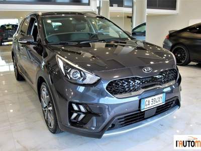 Kia Niro 1.6 gdi Ibrido Style dct Autocarro 4 posti Grigio usata Aci Catena