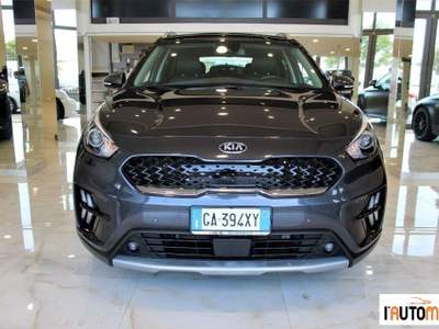Kia Niro 1.6 gdi Ibrido Style dct Autocarro 4 posti Grigio usata Aci Catena