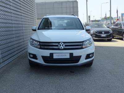 Volkswagen Tiguan 2.0 TDI 110 CV Cross BlueMotion Technology Bianco usata Modena