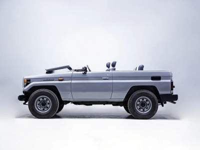 Toyota Land Cruiser II 2.5 turbodiesel Hard-top BJ73 OTTIMO STATO CABR Blu/Azzurro usata Viterbo