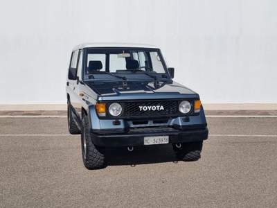 Toyota Land Cruiser II 2.5 turbodiesel Hard-top BJ73 OTTIMO STATO CABR Blu/Azzurro usata Viterbo