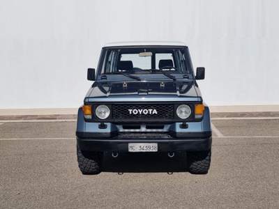 Toyota Land Cruiser II 2.5 turbodiesel Hard-top BJ73 OTTIMO STATO CABR Blu/Azzurro usata Viterbo