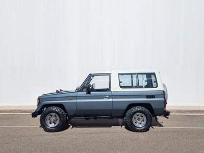Toyota Land Cruiser II 2.5 turbodiesel Hard-top BJ73 OTTIMO STATO CABR Blu/Azzurro usata Viterbo