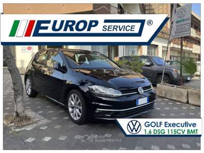 Volkswagen Golf 1.6 Executive DSG 115CV BMT Nero usata Zafferana Etnea