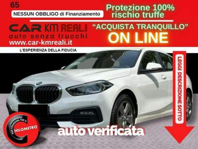 BMW Serie 1 118i i  Advantage Bianco usata Orbassano