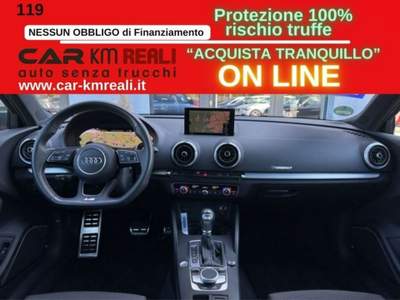 Audi A3 SPB 40 e-tron S tronic Nero usata Orbassano