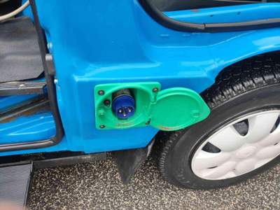 Piaggio Porter Furg. Electric-Power 5 posti batterie nuove km2700 Blu/Azzurro usata Roma