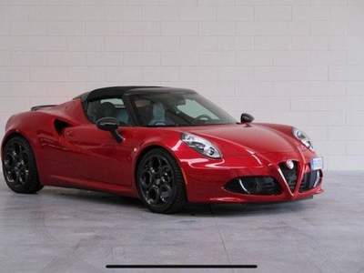 Alfa Romeo 4C  Spider 1750 tbi 240cv tct Rosso usata Brembate