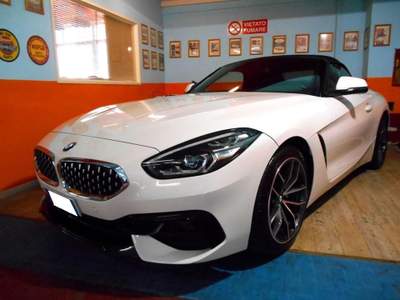 BMW Z4 20i SPORT+AUTOMATICA+CAPOTE JEANS e con iva 22%!!! Bianco usata Milano