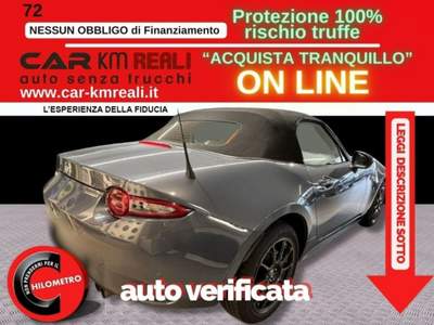 Mazda MX-5 1.5L Skyactiv-G Soft Top 100th Anniversary Grigio usata Orbassano