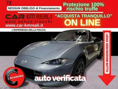 Mazda MX-5 1.5L Skyactiv-G Soft Top 100th Anniversary Grigio usata Orbassano