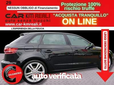 Audi A3 SPB 40 TFSI quattro S tronic Sport Nero usata Orbassano