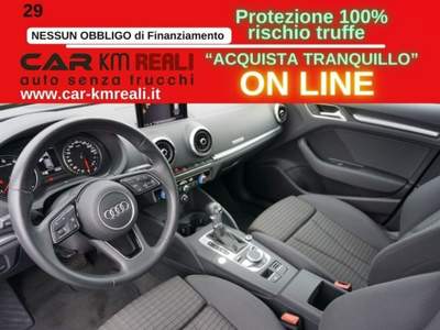 Audi A3 SPB 40 TFSI quattro S tronic Sport Nero usata Orbassano