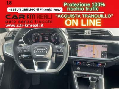 Audi Q3 40 TFSI quattro S tronic S line edition Nero usata Orbassano