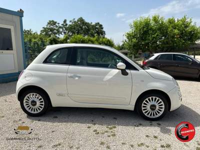 Fiat 500 1.2 Lounge 69cv C.Automatico Tetto Panorama Bianco usata Pollena Trocchia
