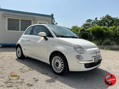 Fiat 500 1.2 Lounge 69cv C.Automatico Tetto Panorama Bianco usata Pollena Trocchia