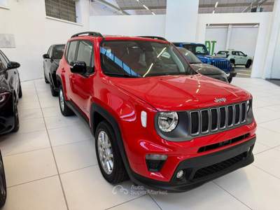 Jeep Renegade  1.5 turbo t4 mhev limited 2wd 130cv ddct Rosso usata Biella