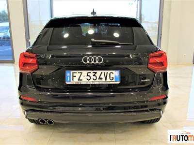 Audi Q2 2.0 TDI quattro S tronic S-LINE Nero usata Aci Catena